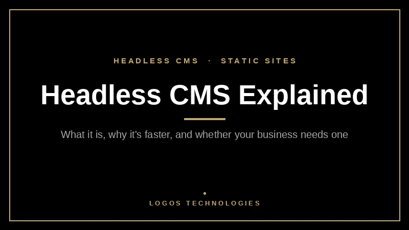 Headless CMS explained with decoupled architecture diagram showing content API and frontend delivery