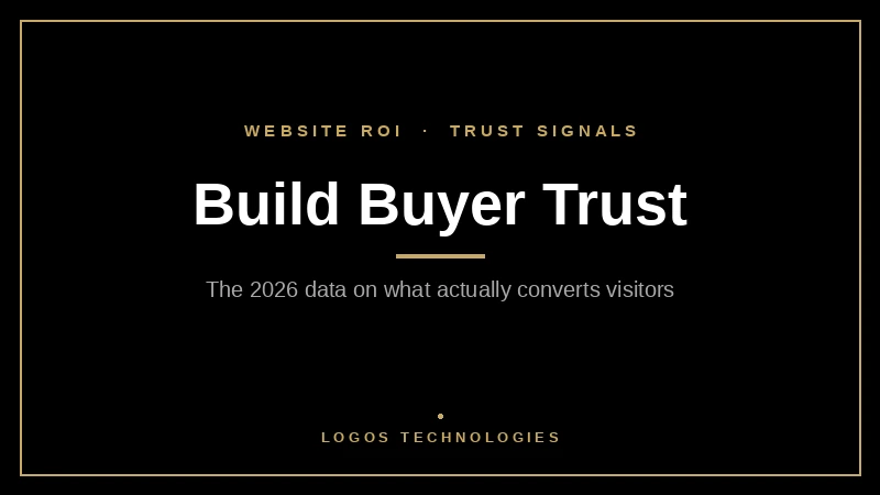 Website trust signals that drive conversions — 2026 data on badges, reviews, and credibility cues