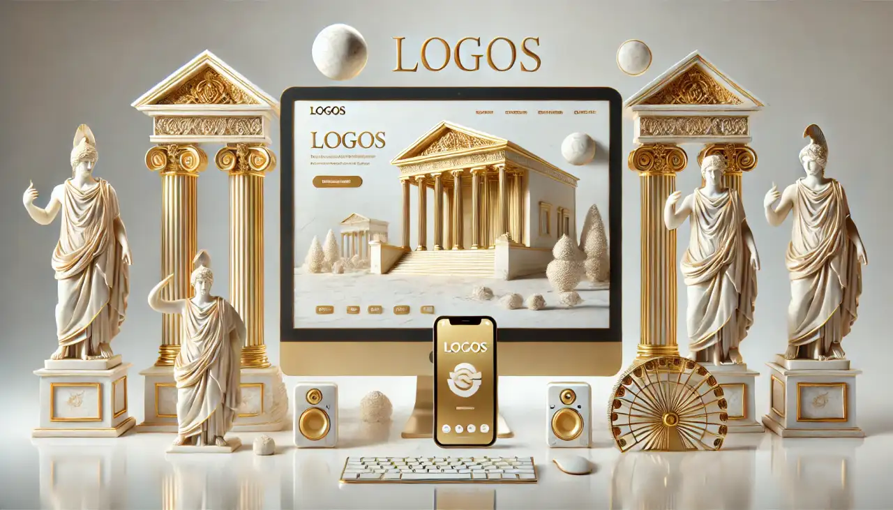 logos website design hero image